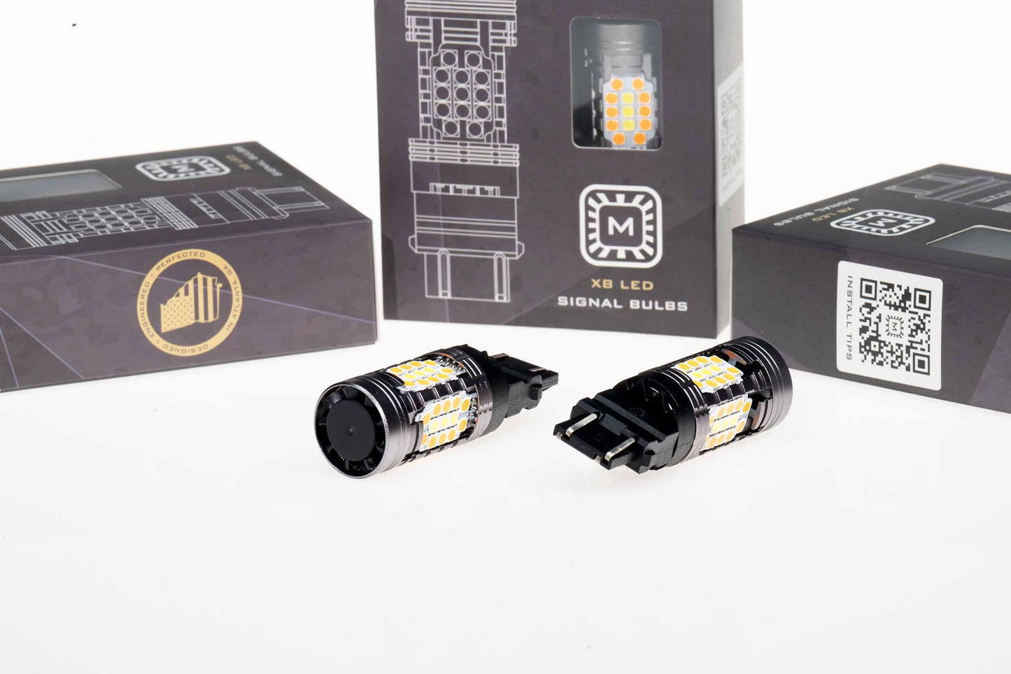 Morimoto XB LED Turn Signal Bulbs (Resistor-Free): 1156