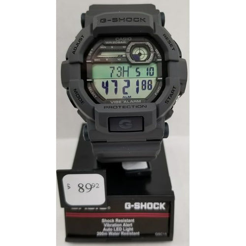 Men's G-Shock Watch with Gray Resin Strap EasyOptionXY LLC