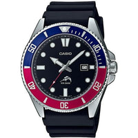 Casio Men's Sports Quartz 200m Stainless Steel/Black Resin Watch MDV106B-1A2V EasyOptionXY LLC