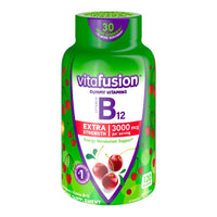 Vitafusion Extra Strength B12 Gummy Vitamins; Cherry Flavor; 120 Count EasyOptionXY LLC