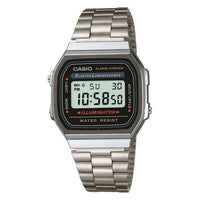 Casio Men's Stainless Steel Band Wristwatch, Silver & Black EasyOptionXY LLC