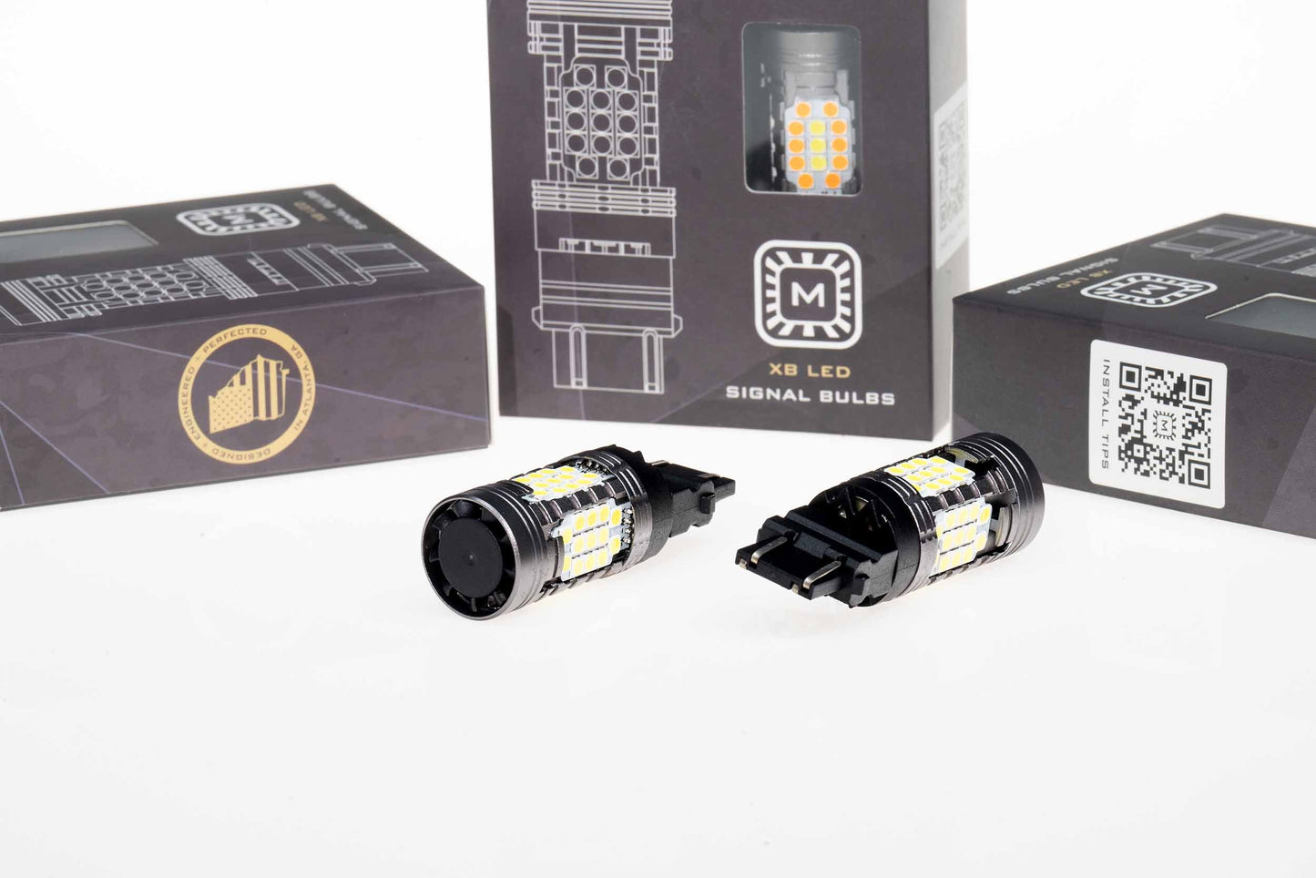 Morimoto XB LED Turn Signal Bulbs (Resistor-Free): 1156