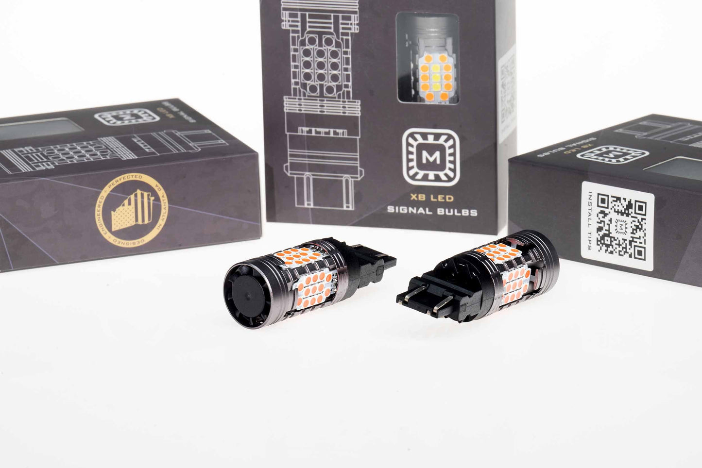 Morimoto XB LED Turn Signal Bulbs (Resistor-Free): 1156