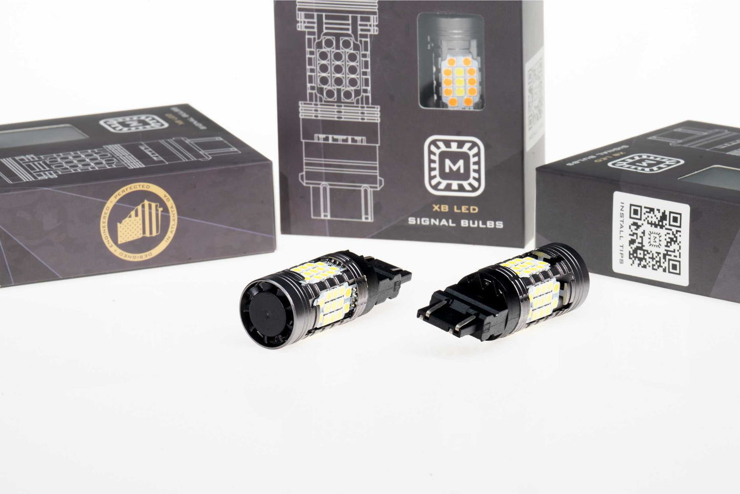 Morimoto XB LED Turn Signal Bulbs (Resistor-Free): 1156