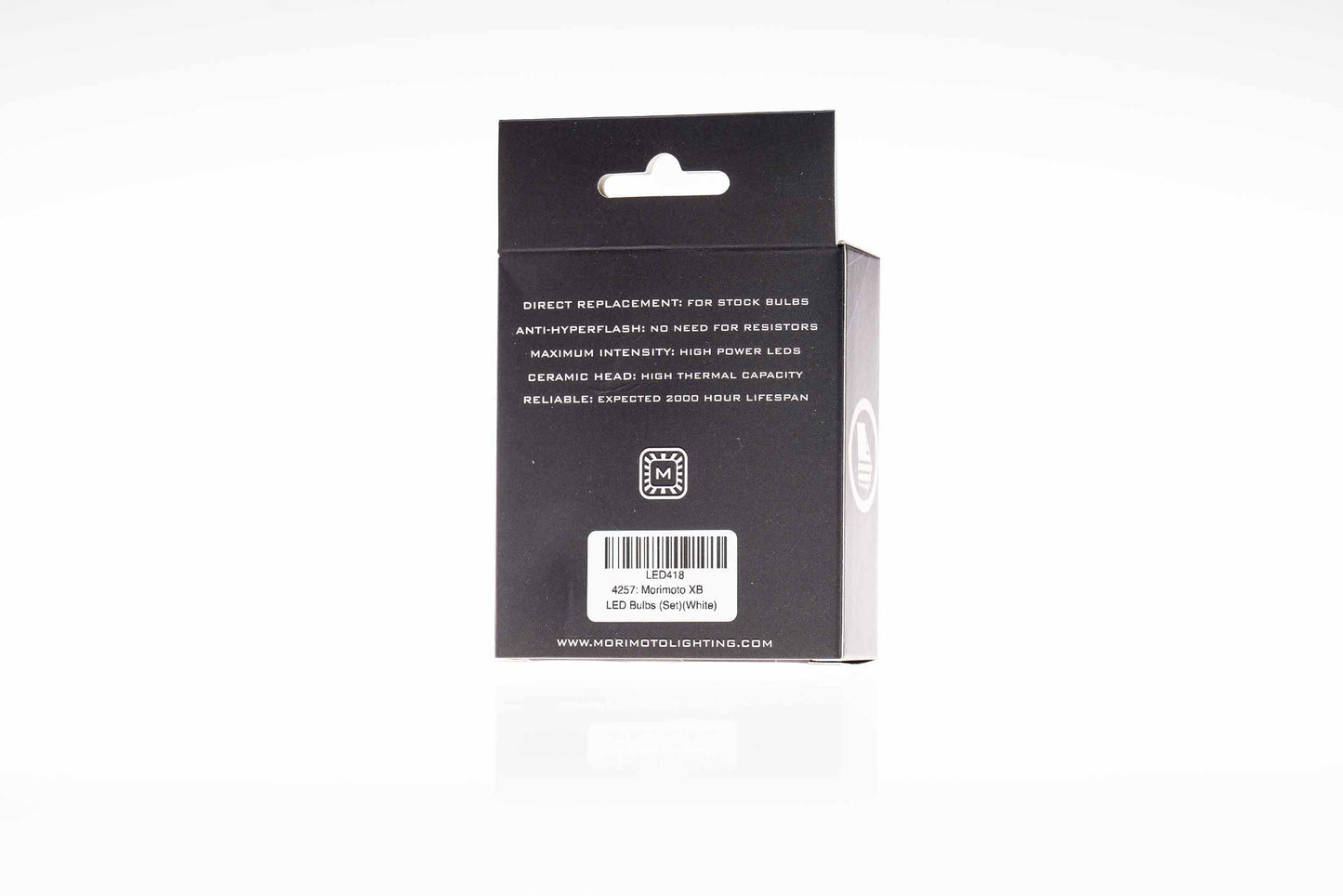 Morimoto XB LED Turn Signal Bulbs (Resistor-Free): 1156