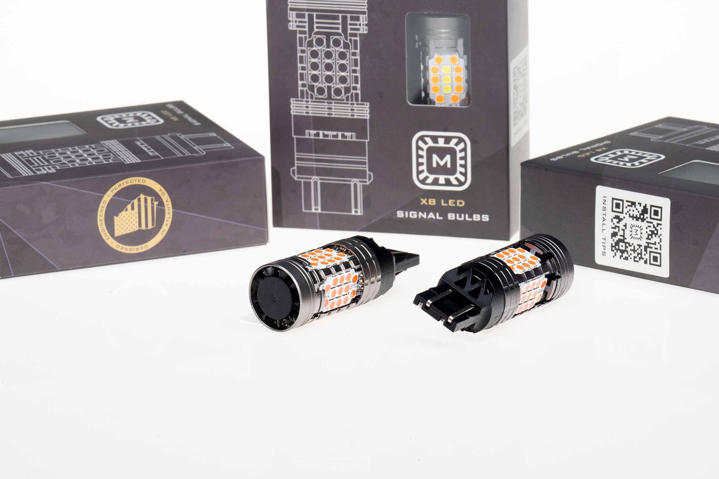 Morimoto XB LED Turn Signal Bulbs (Resistor-Free): 1156