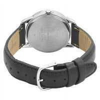 Timex Men's Easy Reader Date Black/Silver/White 35mm Casual Watch, Leather Strap EasyOptionXY LLC