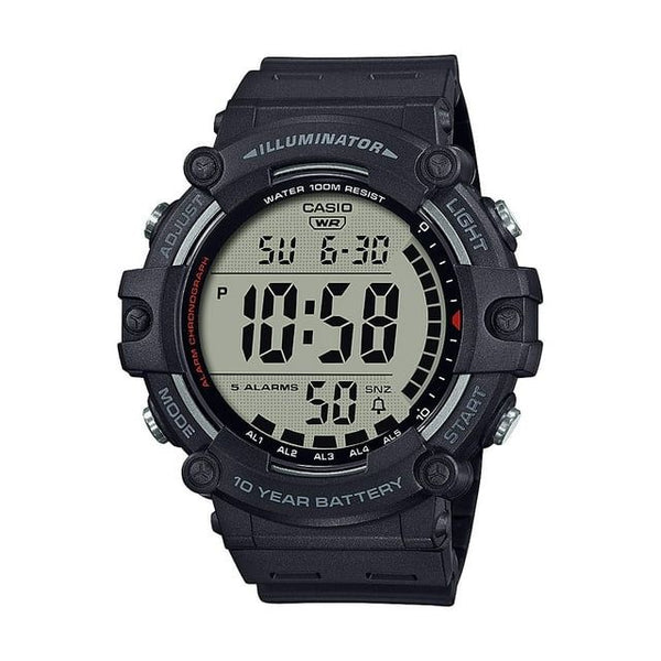 Casio Large LCD Digital Watch Black EasyOptionXY LLC