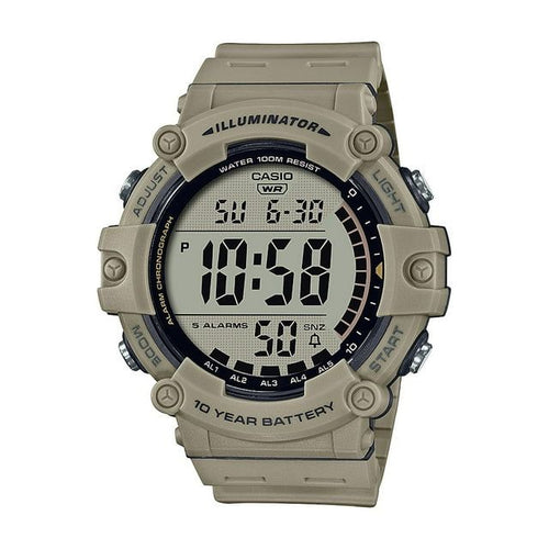 Casio Large LCD Digital Watch Black EasyOptionXY LLC