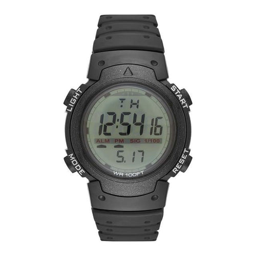 GEORGE Men's Digital Watch: Black Case, Positive Display, Plastic Band (FMDOGE012) EasyOptionXY LLC