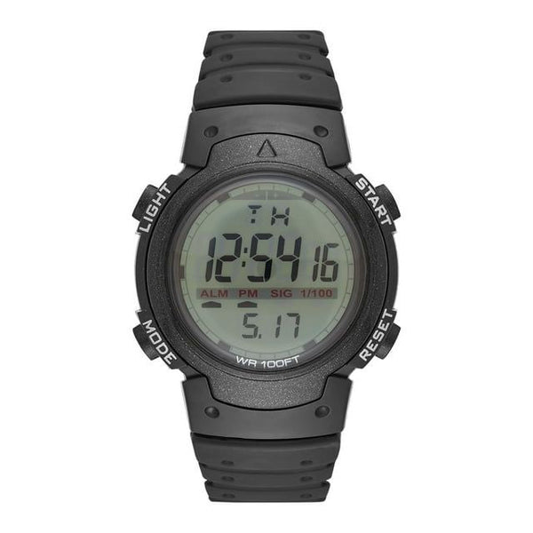 GEORGE Men's Digital Watch: Black Case, Positive Display, Plastic Band (FMDOGE012) EasyOptionXY LLC