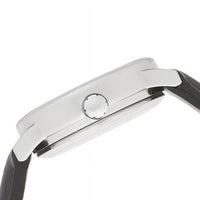 Timex Women's Easy Reader Date Black/Silver/White 25mm Casual Watch, Leather Strap EasyOptionXY LLC