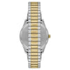 George Men's Watch: 2-Tone Silver/Gold Case, Blue Easy Read Dial, 2-Tone Silver/Gold Expansion Band (FMDOGE043) EasyOptionXY LLC