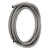 8 ft Ice Maker Hose, with 1/4" Comp by 1/4" Comp Connection, Stainless Steel Braided Hose Plumbingsell