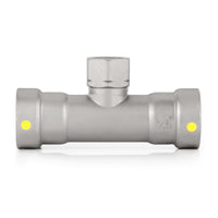 1" x 1" x 3/4" Press x Female Tee (P x P x F)