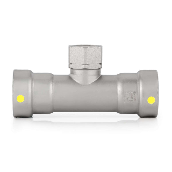 1" x 1" x 3/4" Press x Female Tee (P x P x F)