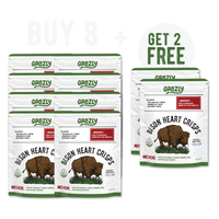 Bison Heart Crisps - 100% Grass-Fed/Finished