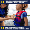 WOW Watersports Vis-Wave Child Life Vest Jupiter Gear