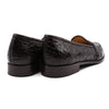 11-119-NIC TUSCANY Crocodile Penny Loafer, Nicotine Zelli Italia