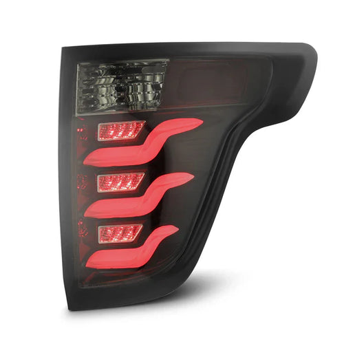 AlphaRex 11-15 Ford Explorer PRO-Series LED Tail Lights Jet Black OffRoadUSA.com