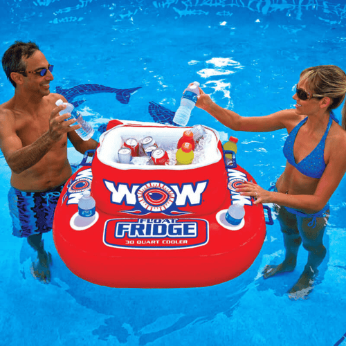 WOW Sports Floating Fridge and Cooler For Beverages By The Pool (11-2000) Jupiter Gear