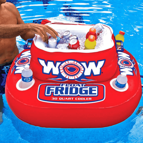 WOW Sports Floating Fridge and Cooler For Beverages By The Pool (11-2000) Jupiter Gear