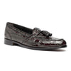 11-582-NIC FRANCO Crocodile Tassel Loafer, Nicotine Zelli Italia