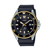 Casio Men's Dive Style Watch, Black-Gold MDV106G-1AV EasyOptionXY LLC