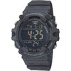 Casio Men's Wide Face Black Digital Grey Resin Strap Watch EasyOptionXY LLC