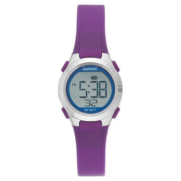 Armitron Unisex Purple Digital Sport Watch with Silicone Band EasyOptionXY LLC