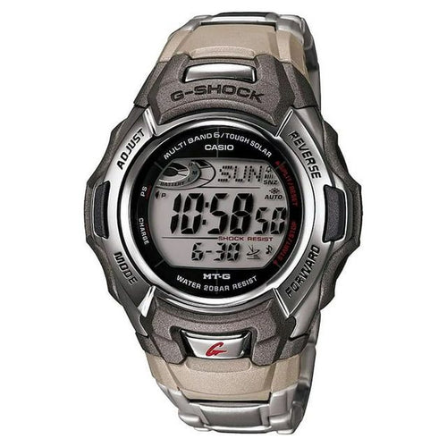 Casio Men's G-Shock Stainless Steel Tough Solar Atomic Digital Watch MTGM900DA-8 EasyOptionXY LLC