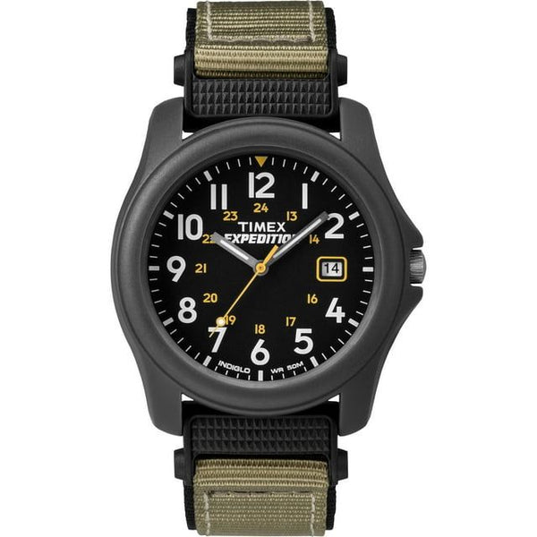 Timex Men's Expedition Camper Gray/Black 39mm Outdoor Watch, Fabric Strap EasyOptionXY LLC