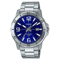 Casio Men's Diver-Style Stainless Steel Watch MTPVD01D-2BV EasyOptionXY LLC