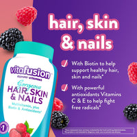 Vitafusion Gorgeous Hair; Skin & Nails Multivitamin; plus Biotin and Antioxidant Gummy Vitamins; 135 Count EasyOptionXY LLC