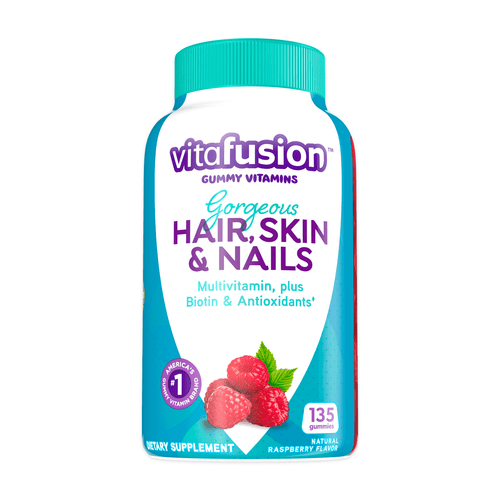 Vitafusion Gorgeous Hair; Skin & Nails Multivitamin; plus Biotin and Antioxidant Gummy Vitamins; 135 Count EasyOptionXY LLC
