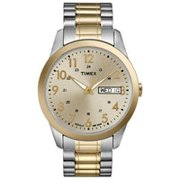 Timex Men's South Street Sport Two-Tone 36mm Casual Watch, Expansion Band EasyOptionXY LLC