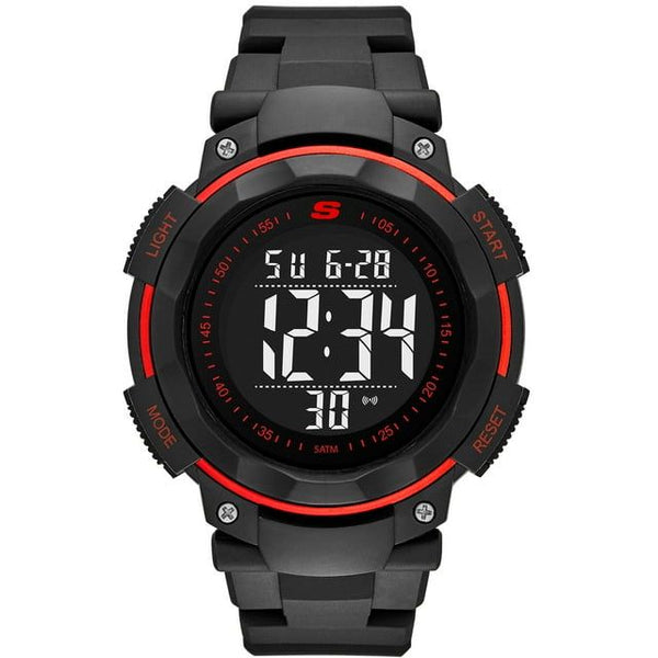 Skechers Mens Sport Digital Chronograph Plastic Watch (SR1022W) EasyOptionXY LLC
