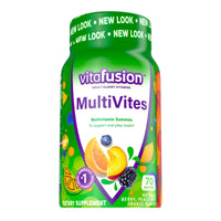 Vitafusion Multivites Multivitamin Gummy; Berry; Peach and Orange Flavor; 70 Count EasyOptionXY LLC