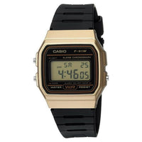 Casio Men's Casual Digital Black Resin Sport Watch, Gold Case F91WM-9A EasyOptionXY LLC