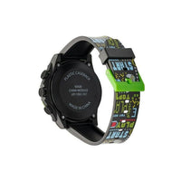 Wonder Nation Boys Round LCD Dial Gaming Print Kids Digital Watch, Black EasyOptionXY LLC