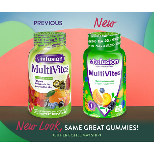 Vitafusion Multivites Multivitamin Gummy; Berry; Peach and Orange Flavor; 70 Count EasyOptionXY LLC
