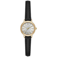 Time and Tru Women's Gold Tone Watch with Faux Leather Strap EasyOptionXY LLC