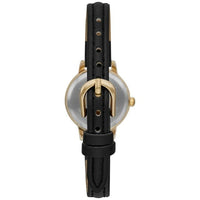 Time and Tru Women's Gold Tone Watch with Faux Leather Strap EasyOptionXY LLC