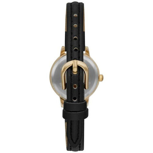 Time and Tru Women's Gold Tone Watch with Faux Leather Strap EasyOptionXY LLC