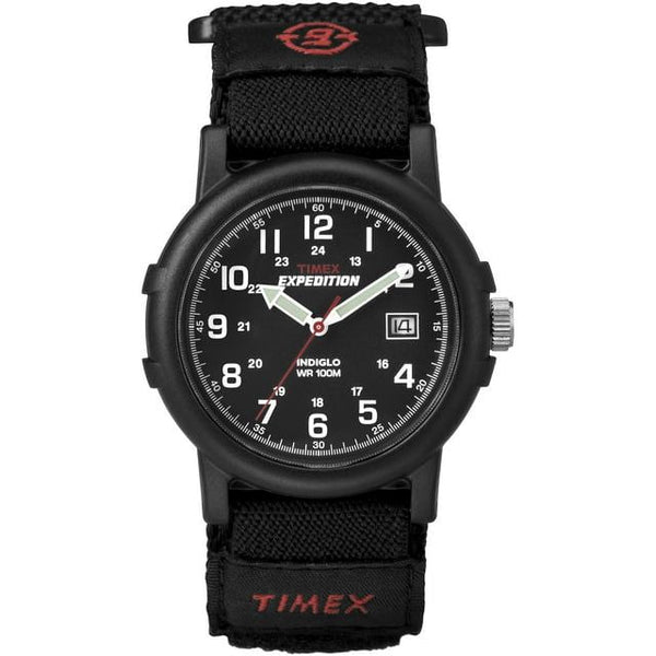 Timex Men's Expedition Camper Black 38mm Outdoor Watch, FastWrap Strap EasyOptionXY LLC