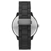 George Men's Watch Set: Black Case, Black Dial, Black 3 Link Bracelet, 2 Acessory Bracelets (FMDXGE039) EasyOptionXY LLC