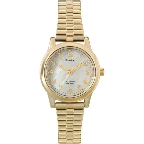 Timex Women's Essex Avenue Gold Stainless Steel Expansion Band Watch EasyOptionXY LLC