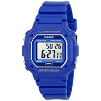 Casio Men's Digital Illuminator Sport Watch, Blue Resin F108WH-2ACF EasyOptionXY LLC