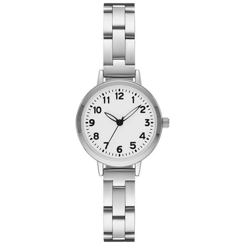 Time and Tru Women's Silver Tone Bracelet Watch EasyOptionXY LLC