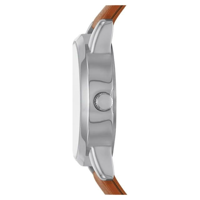 Time and Tru Women's Crystal Accent Watch with Perforated Strap EasyOptionXY LLC